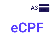 Certificado digital e-CPF - no cartão - 36 meses - múltipla