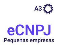 Certificado digital e-CNPJ - PME - Somente certificado - 18 meses